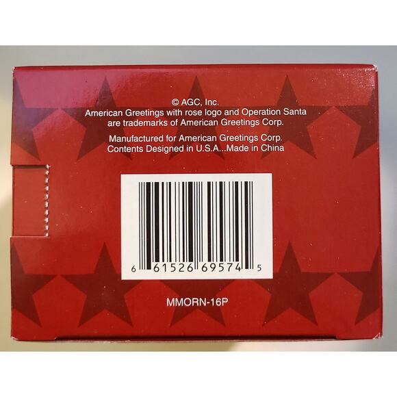 American Greetings Operation Santa Ornament Military Marshalling Wands 2006 - Picture 6 of 6